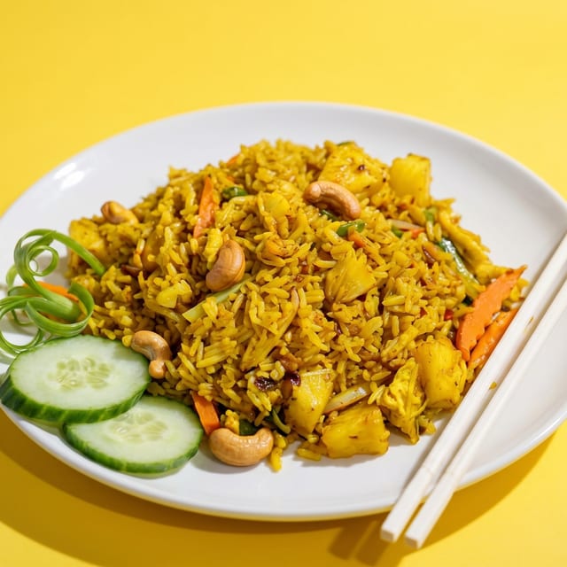 E10. Pin Curry Fried Rice.